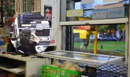 Una kiosquera derrotó a un ladrón en Resistencia en un enfrentamiento de película