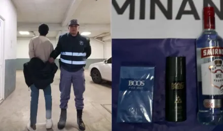 Un delito con buen aroma: robó un perfume, un desodorante y una botella de vodka y fue detenido