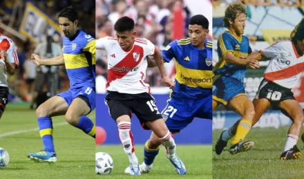 Chaqueños en superclásicos