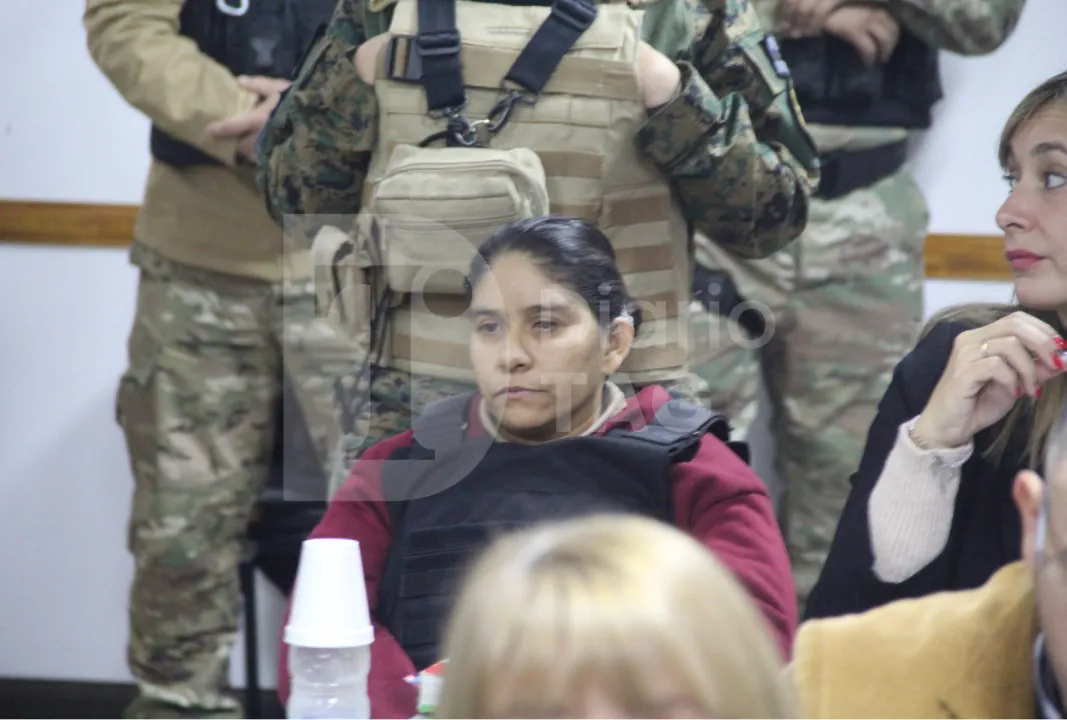 Griselda Reinoso en la segunda audiencia preliminar